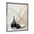 Impression argent sur toile encadrée