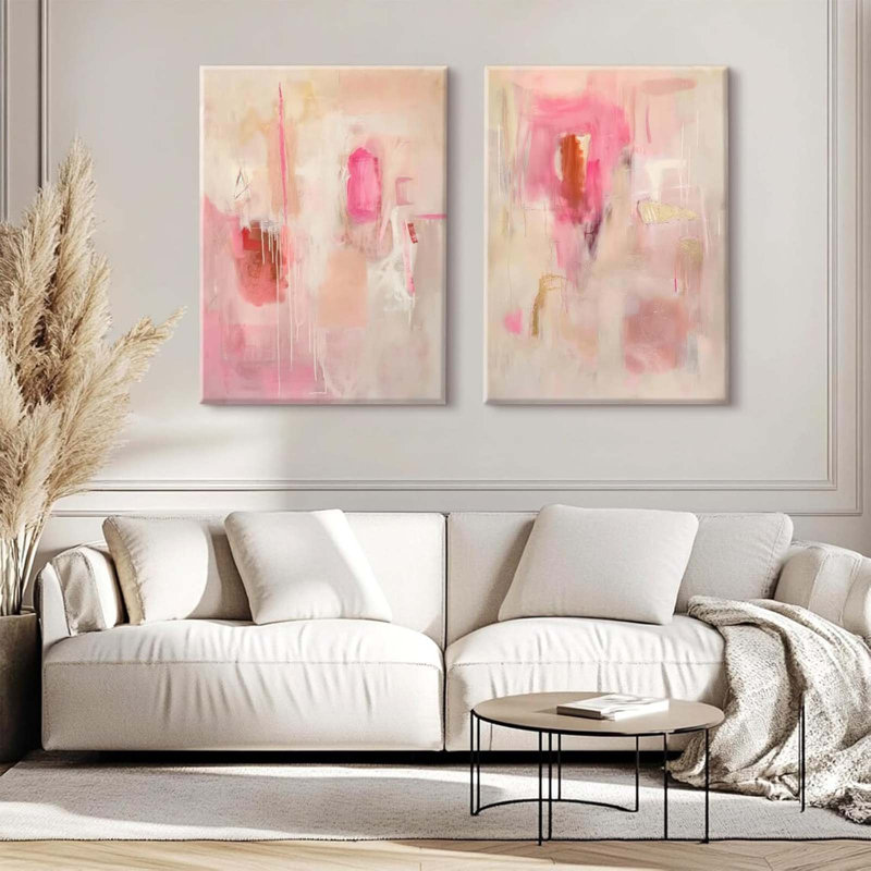 2 Piece Wrapped Canvas Print, 40 cm H x 30 cm W