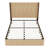 Queen Size wooden platform bed frame