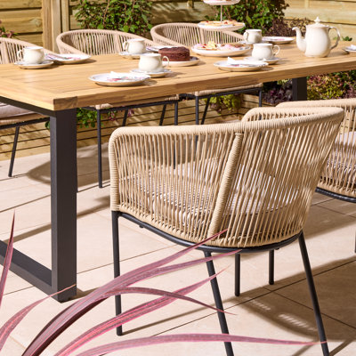 Rowlinson Oslo 6 Seat Dining Set