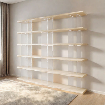 Une bibliothèque au charme moderne