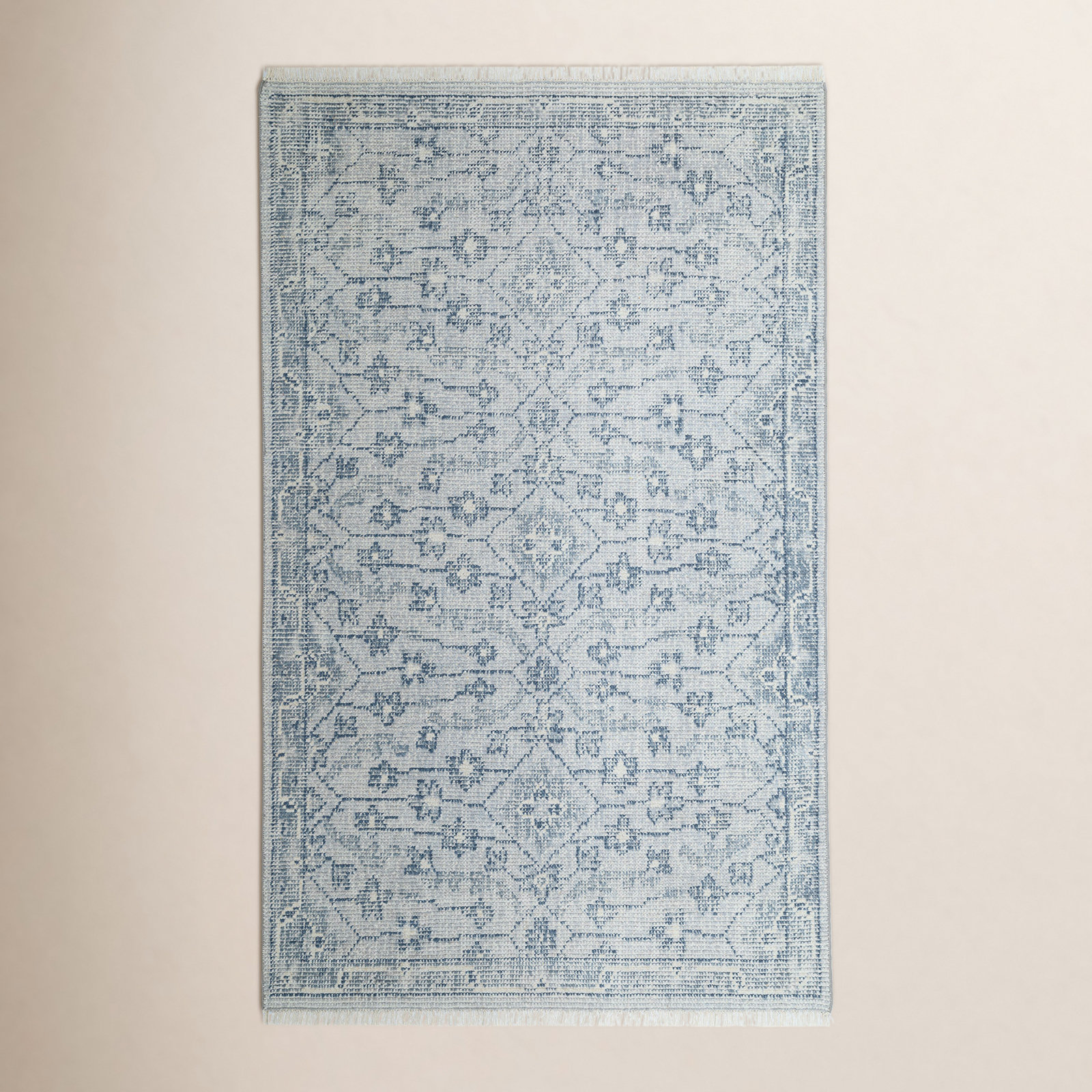 Ronia Handmade Rug, Rectangle 5' x 8'