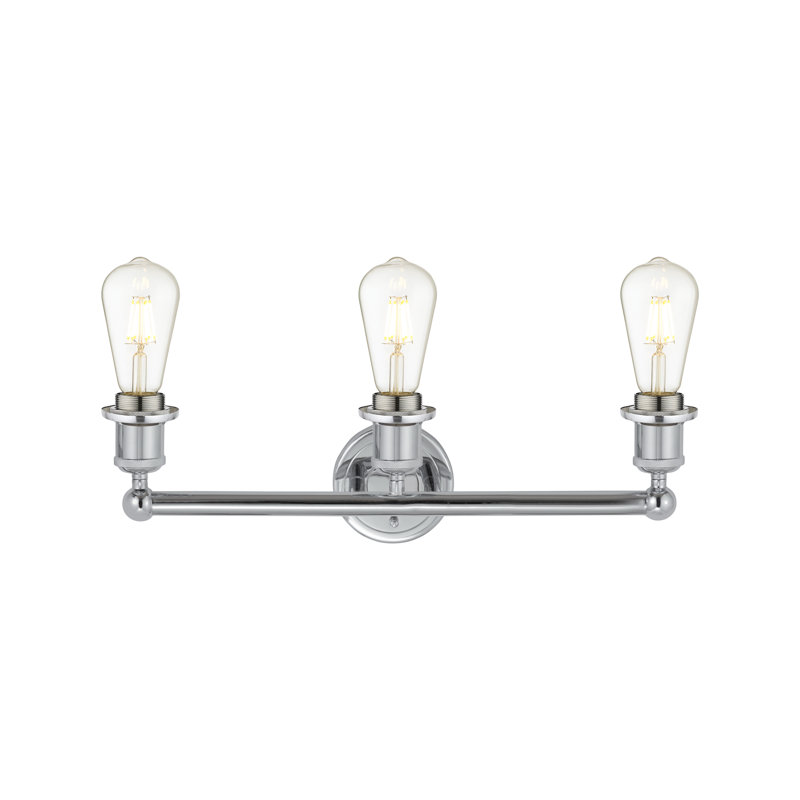 Noille 3 - Light Dimmable Vanity Light, Mercury, Polished Chrome