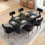 Ensemble de table de salle à manger extensible Modern Farmhouse-1425737456-1425737458-1425737462