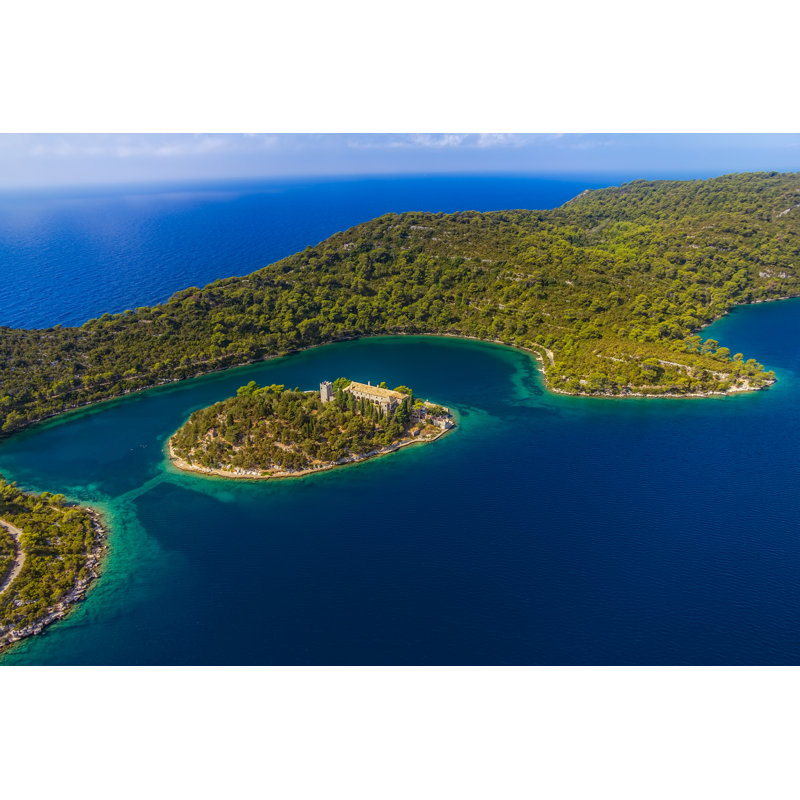 Mljet - Wrapped Canvas Print, 30cm H x 46cm W x 3.8cm D