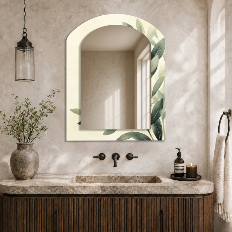 Miroir mural Botanical, 43" x 33"