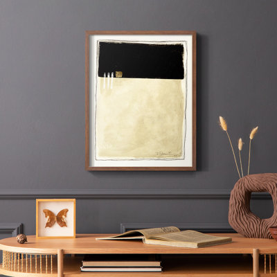 Reproduction encadrée Inner Musing II - bois massif