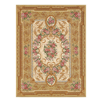 Indoor/Outdoor Traditional Area Rug
