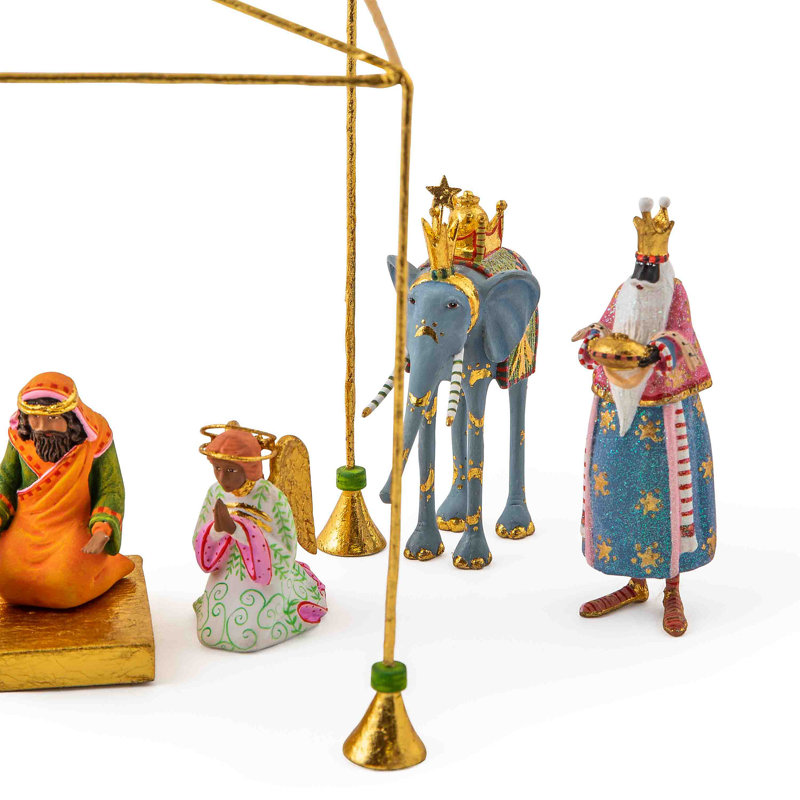 Patience Brewster World Edition Mini Nativity Introductory 12-Piece Set