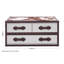 Eden Solid Coffee Table with Storage