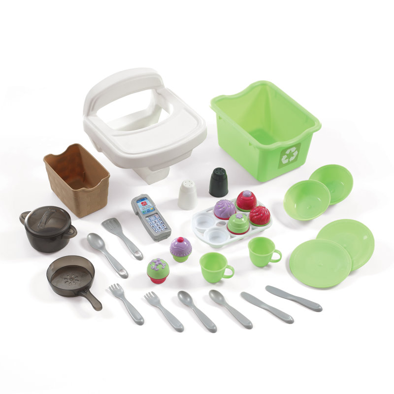 Step2 Little Bakers Toddler Pretend Play Toy Kitchen Set