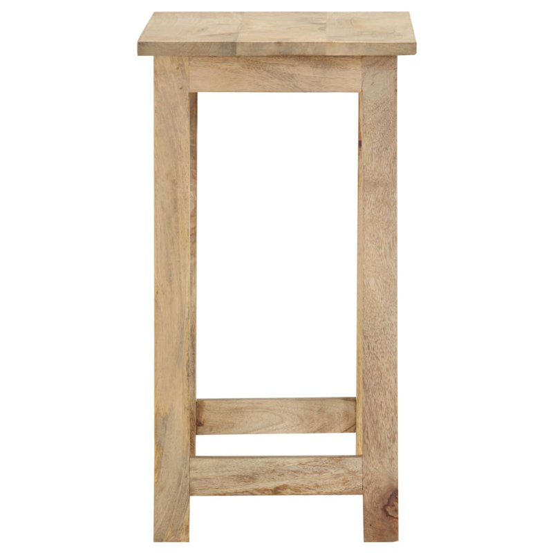 vidaXL Side Table Brown Solid Mango Wood Small to Medium