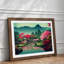 Traditional Japanese Mountains Vol.2 - Framed Print-1317676132-1317676138