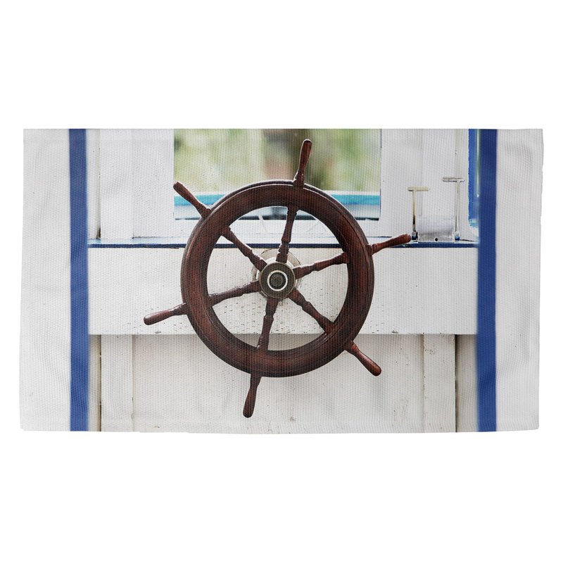 Tapis de porte d’intérieur pour roues de bateau Fawcett, Rectangulaire 2 pi 1,5 po x 3 pi 4 po