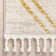 Markos Reeve Modern Chevron Zig-Zag Yellow Ivory Kids Rug