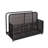 Poolside Float Storage, Outdoor Storage, Patio Poolside Float Storage Basket, Storage Box, PE Rattan Outdoor Pool Caddy with Rolling Wheels-1110150095