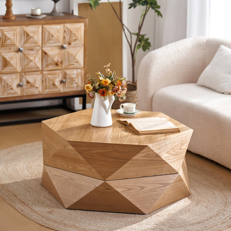 Table basse 35,96 po Retro Polygon