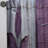 Purple Leaves Plum Precision - Leaves Curtain - Room Darkening Floral Curtain - 1 Panels-107567681