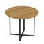 Ensemble de table de salle à manger moderne et peu encombrant avec chaises en cuir PU, style rustique pour la cuisine