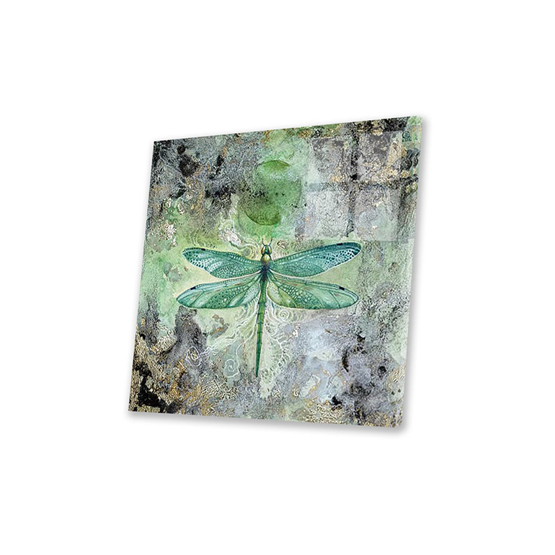 Dragonfly V par Stephanie Law - impression non encadrée, H 36 po x l 36 po x P 0,25 po