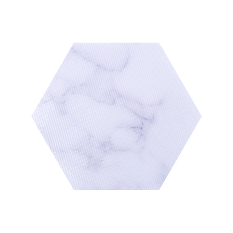 20cm W x 20cm L PVC Peel and Stick Mosaic Tile, White