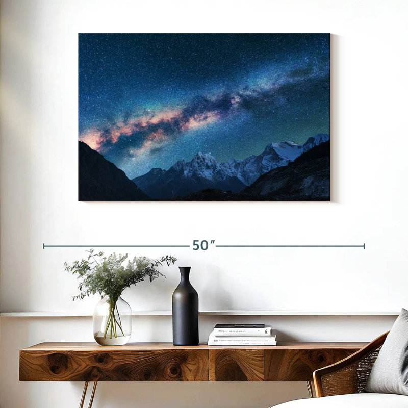 Oberle Night Sky Background, 26" H x 39" W
