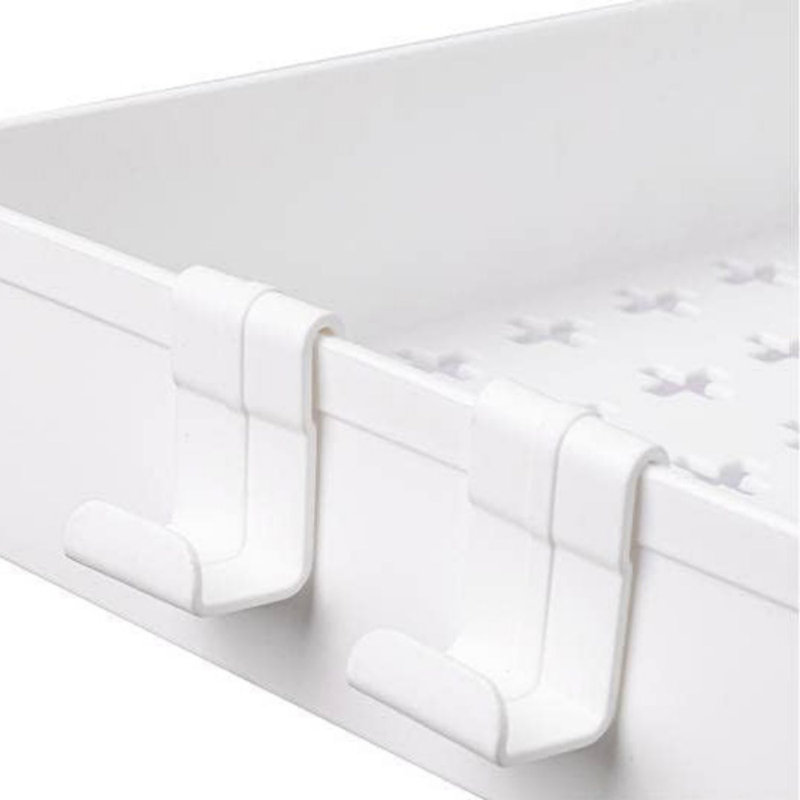 Coster 15.7'' W Steel Storage Rack with Wheels