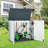51‘’W X 29‘’D  Outdoor Horizontal  Lockable Waterproof Storage Sheds-99204147