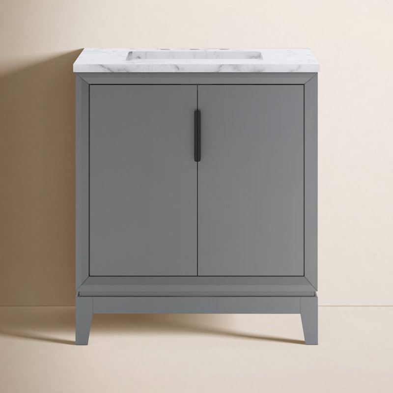 Elizabeth 30'' W Single Vanity, Cashmere Gray