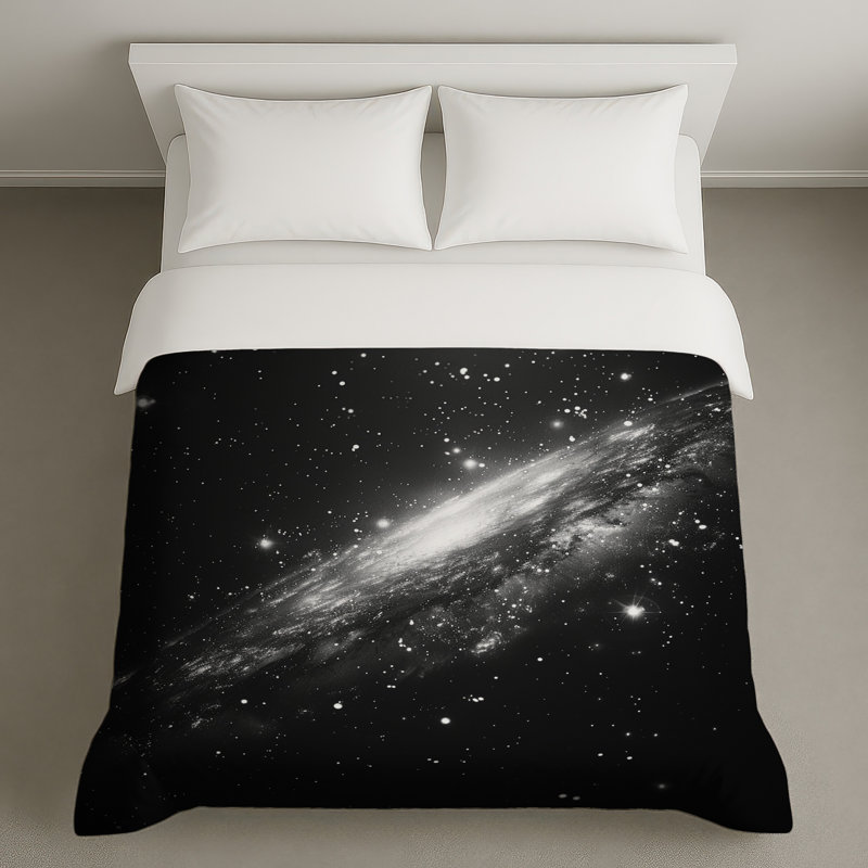 Housse de couette moderne Galaxy Bedding Space, Grand lit