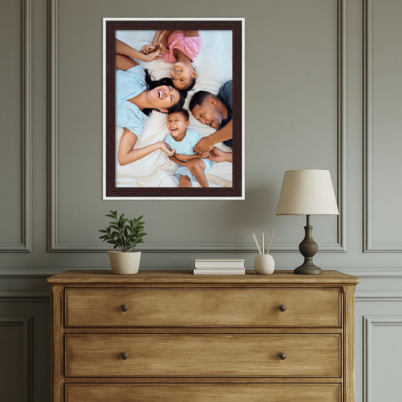 Cadre photo Maya, Maya espresso argenté, 18 x 24