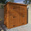 Tiger Overlap Pent Wooden Tool Shed-122442272
