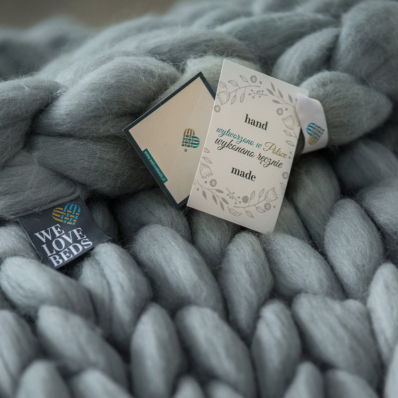 Throw Blanket, Grey