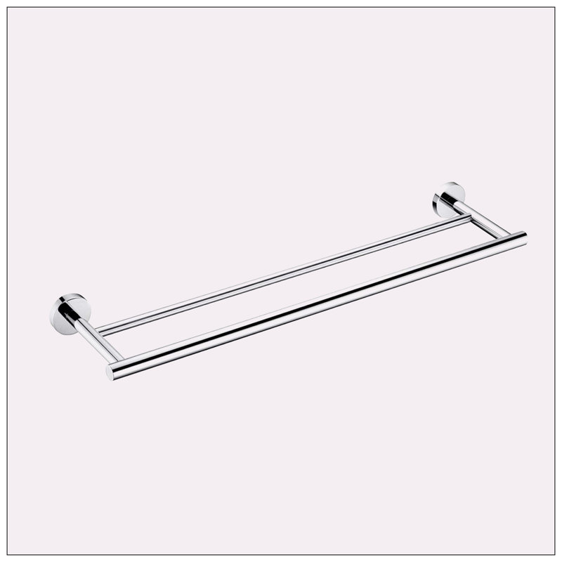 Barre à serviettes 23,6 po, Chrome