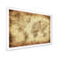 Ancienne carte du monde IV - reproduction d'art sur toile-59624548-59624557
