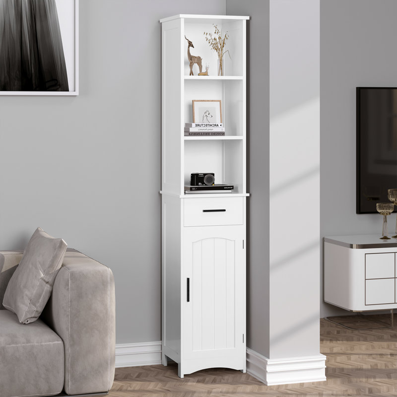 Altie Freestanding Linen Cabinet