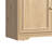63" W Farmhouse Oak Finish Sideboard Buffet Cabinet With 3 Drawers And 4 Doors