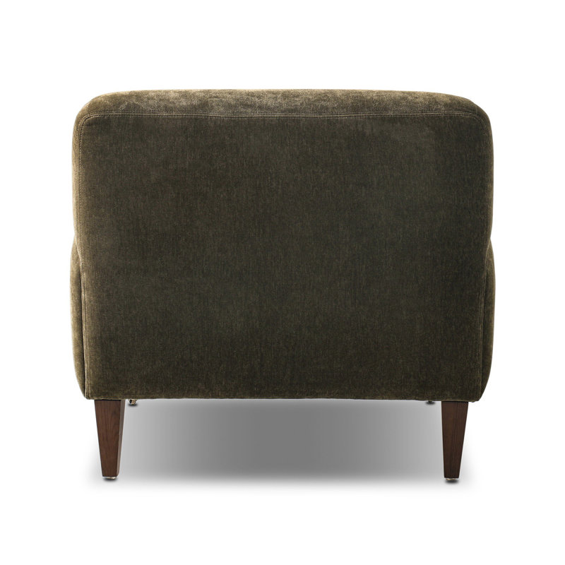 Kent Armchair, Malmo Olive Polyester Blend