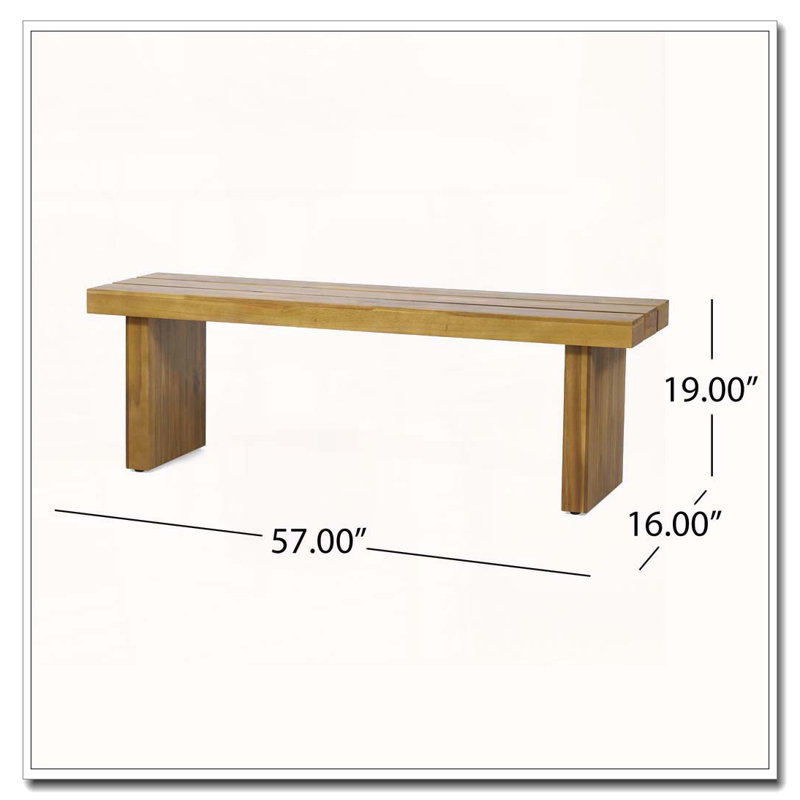 Banc pour patio