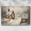Dawn of Tinsel - Promesse dorée - Toile tendue avec châssis de qualité supérieure-962488545