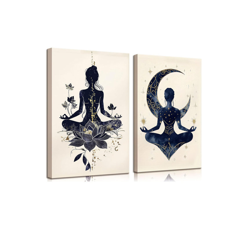 2 Piece Wrapped Canvas Print