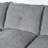 3 Pieces Upholstered U-Shaped Large Sectional Sofa With Thick Seat And Back Cushions-2014692539