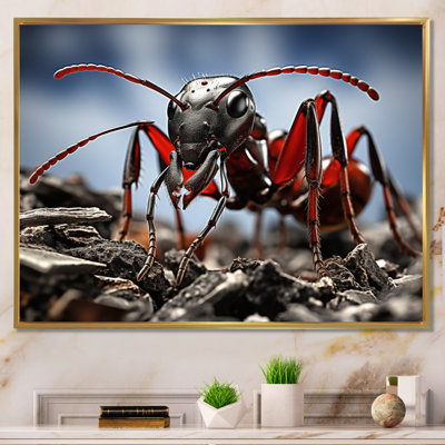 Fourmi travailleuse II - reproduction sur toile