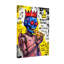 «Fashion Robot King Pizza», impression sur toile de style graffiti-1381060990