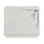 Table de chevet Oasis Shoreline 34 po de large en pin blanc sablé et scié sur quartier