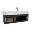 Ensemble de meuble-lavabo simple mural 48 po Nile-415820554-416175034-526981862