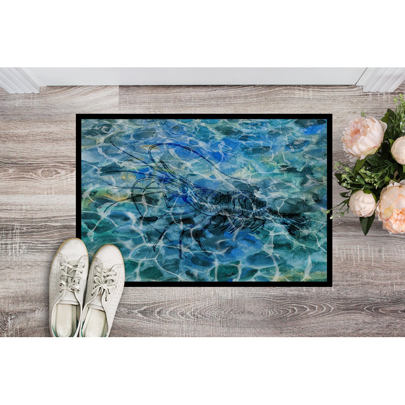 Tapis d'extérieur antidérapant Odin Longshore Tides, L 36 po x L 24 po