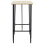 Malta Metal Base Dining Table-1405822485
