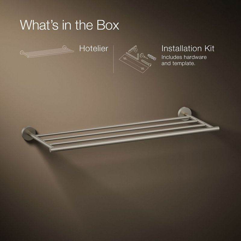 Components Hotelier, Brushed Nickel