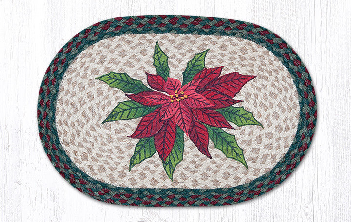  Tapis de table Holiday Poinsettia